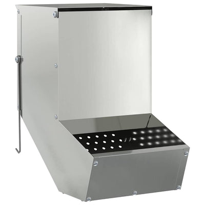 Kaninruokkija Hopea 17,5 x 26 x 28,5 cm Galvanoitu teräs