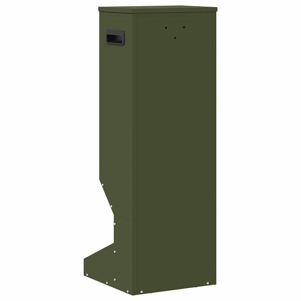 Peuran ruokinta-auto Oliivivihreä 28 x 30 x 80 cm