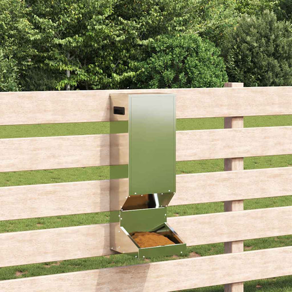 Peuran ruokinta-auto Hopea 28 x 30 x 80 cm Galvanoitu teräs