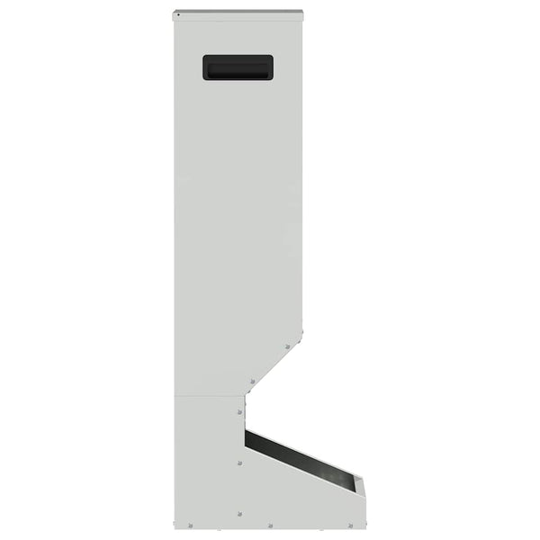 Peuran ruokinta-auto Hopea 28 x 30 x 80 cm Galvanoitu teräs