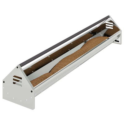 Kananruokinta-astia Hopea 108 x 20,5 x 20 cm Galvanoitu teräs