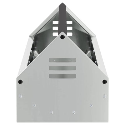 Kananruokinta-astia Hopea 108 x 20,5 x 20 cm Galvanoitu teräs