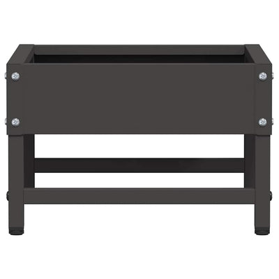 Lintu ruokinta Musta 80 x 28 x 13.5 cm Kylmävalssattu teräs