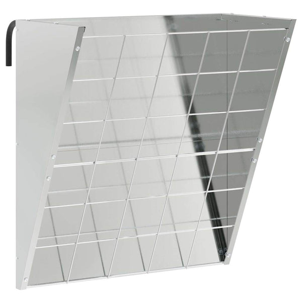 Ripustettava Heinäastia Hopea 61 x 33 x 66 cm Galvanoitu teräs