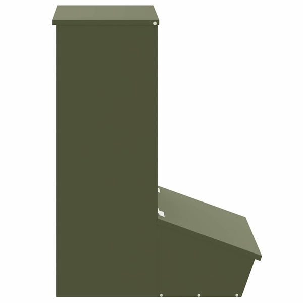 Oliivivihreä Sikaruokinta 55 x 51 x 91.5 cm