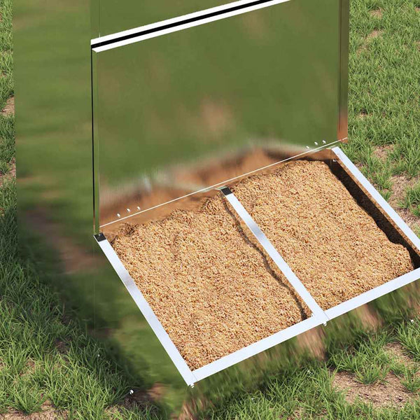 Hopea Sikaruokinta 55 x 51 x 91.5 cm Galvanoitu teräs