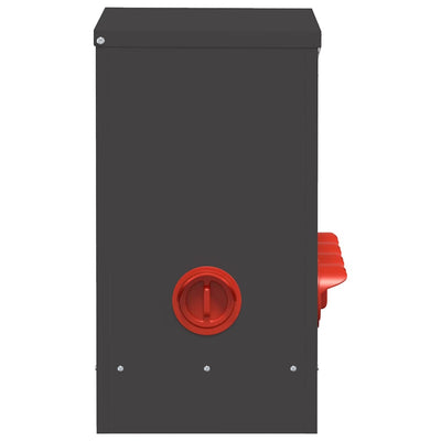 Kanan ruokinta-allas Musta 60.5 x 29 x 51 cm