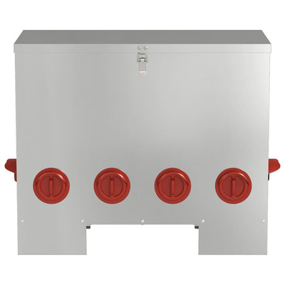 Kanan ruokinta-allas Hopea 60.5 x 29 x 51 cm Galvanoitu teräs