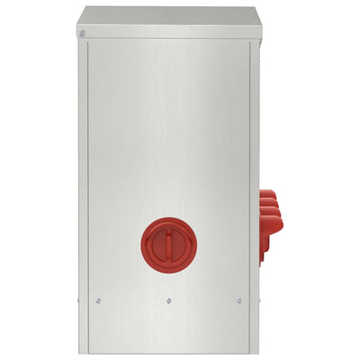 Kanan ruokinta-allas Hopea 60.5 x 29 x 51 cm Galvanoitu teräs