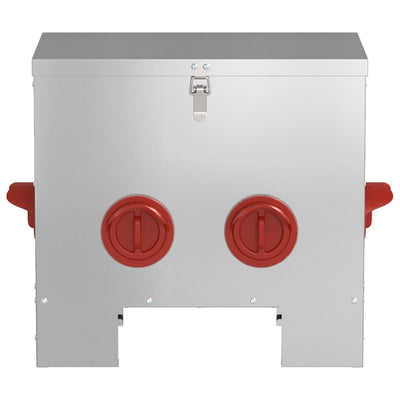 Kanan ruokinta-allas Hopea 60.5 x 29 x 51 cm Galvanoitu teräs