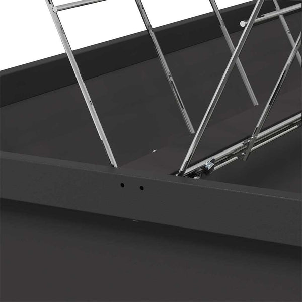 Eläinruokinta Musta 100 x 60 x 90 cm Kylmävalssattu teräs