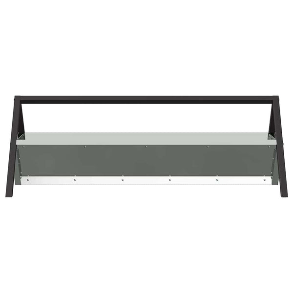 Eläinten ruokintakaukalo Hopea 111 x 76 x 38 cm