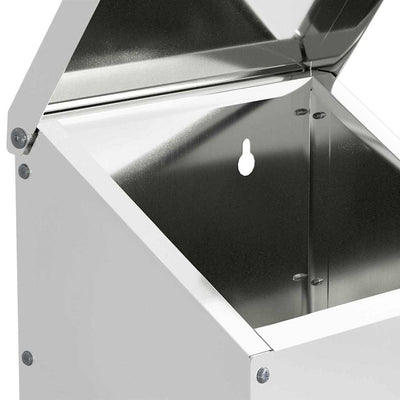 Kanan ruokinta-allas Hopea 21 x 16 x 33 cm Galvanoitu teräs