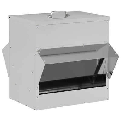 Kanan ruokinta-allas Hopea 40,5 x 45 x 41 cm Galvanoitu teräs