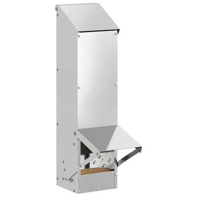 Kanan ruokinta-allas Hopea 13 x 12 x 51 cm Galvanoitu teräs