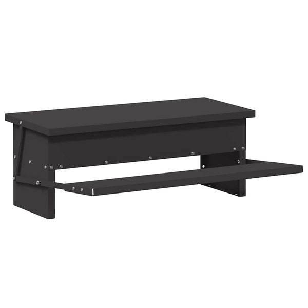 Broilerin ponnisteluruokinta Musta 48,5 x 39,5 x 19 cm