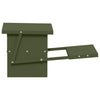Broilerin ponnisteluruokinta Oliivivihreä 48,5 x 39,5 x 19 cm