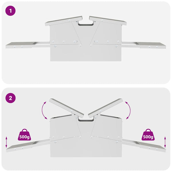 Broilerin ponnisteluruokinta Hopea 75 x 53 x 20,5 cm