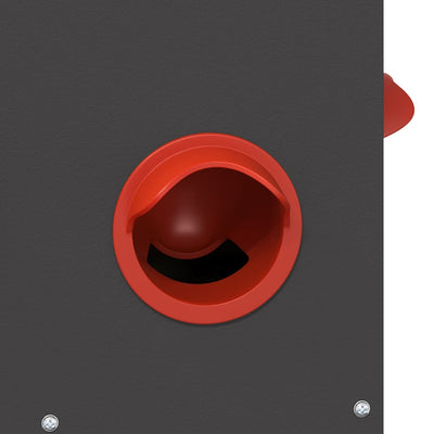 Kanan ruokinta-allas Musta 32,5 x 20,5 x 43 cm