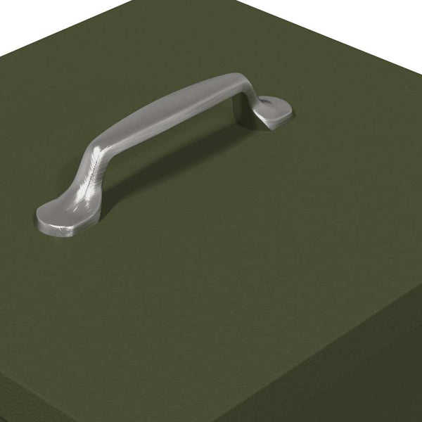 Oliivivihreä broilerin ponnisteluruokinta 25 x 42 x 40 cm