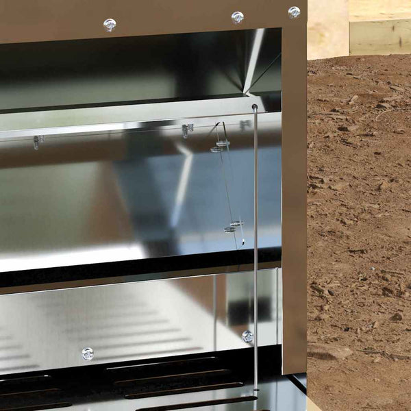 Hopea broilerin ponnisteluruokinta 25 x 42 x 40 cm