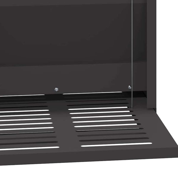 Musta broilerin ponnisteluruokinta 25 x 42 x 40 cm