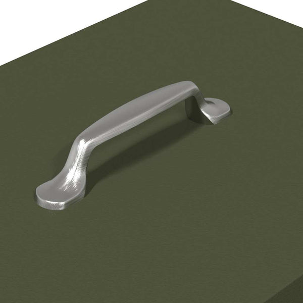 Broilerin ruokinta ponnistelumallilla, oliivivihreä 25 x 42 x 40 cm