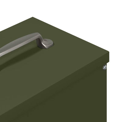 Kanan ruokinta-allas Oliivivihreä 20 x 25 x35 cm