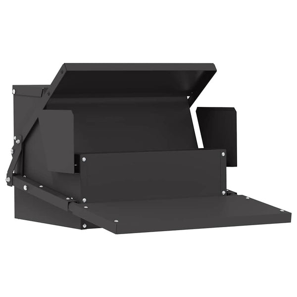 Broilerin ponnisteluruokinta Musta 50 x 40 x 29 cm