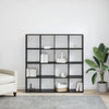 Kirjahylly 16 tasoa 137,5 x 29 x 137,5 cm Tekninen puu