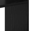 Kirjahylly 9 tasoa 92 x 29 x 188 cm Tekninen puu Musta tammi.