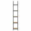 Kirjahylly 5 tasoa 40 x 30 x 183 cm Tekninen puu Sonoman tammi