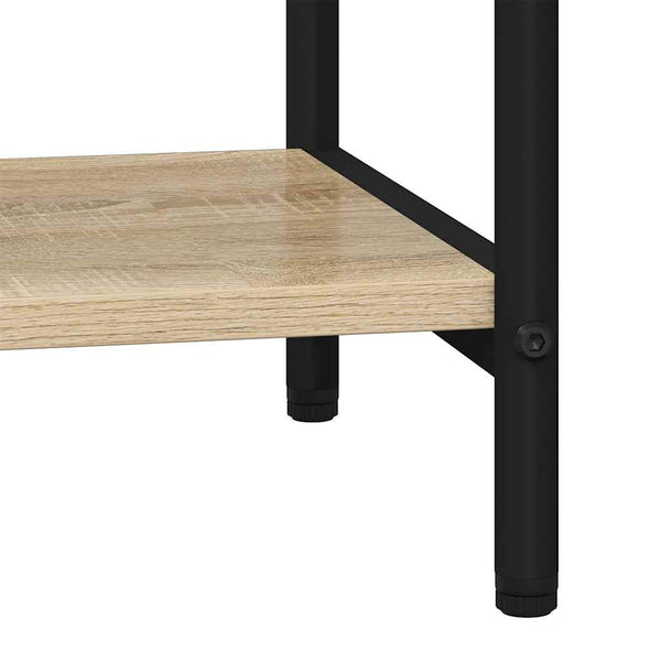 Kirjahylly 4 tasoa 40 x 30 x 146 cm Tekninen puu Sonoman tammi