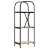 Kirjahylly 3 tasoa 40 x 30 x 109 cm Tekninen puu Sonoman tammi