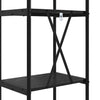 Kirjahylly 5 tasoa 40 x 30 x 183 cm Tekninen puu Musta tammi.