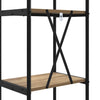 Kirjahylly 5 tasoa 40 x 30 x 183 cm Tekninen puu Artisan tammi