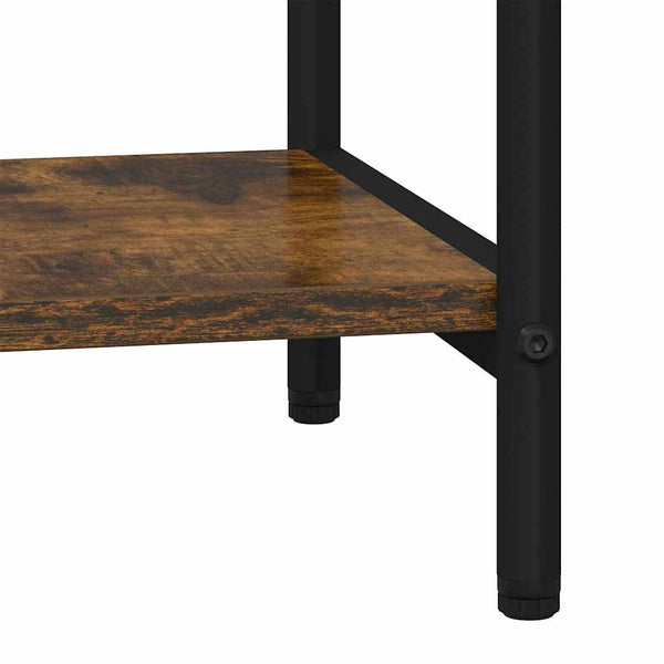 Kirjahylly 3 tasoa 40 x 30 x 109 cm Tekninen puu Savupähkinä