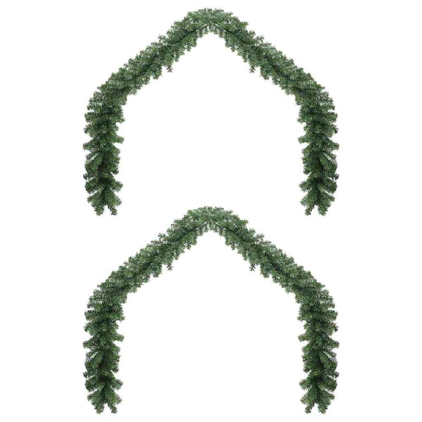 Vihreä jouluketju Dobreff 600 LED-valoilla (2 pcs polyvinyylikloridi)