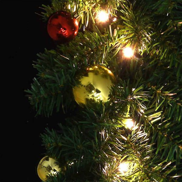 Vihreä jouluketju Roco 600 LED-valoilla (2 pcs polyvinyylikloridi)