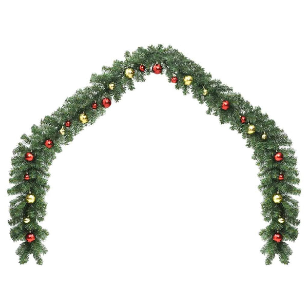 Vihreä jouluketju Roco 600 LED-valoilla (2 pcs polyvinyylikloridi)