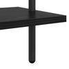 Kirjahylly 5 tasoa 60 x 24 x 168 cm Tekninen puu Musta tammi.