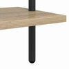 Kirjahylly 6 tasoa 60 x 24 x 203 cm Tekninen puu Sonoman tammi