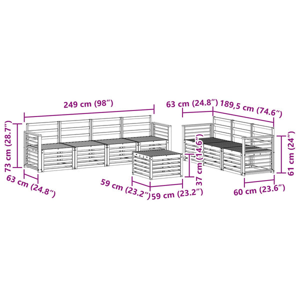 Sohvasarjat 8 kpl