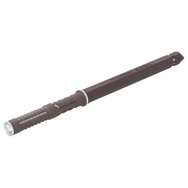 Vaijeri-hyllypidikkeet 12 pcs Ruskea Ø12 x 190 mm Teräs