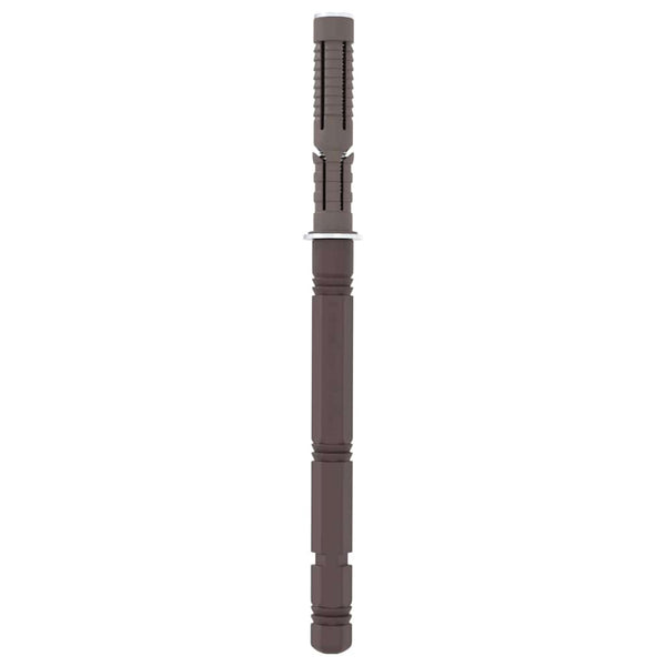 Vaijeri-hyllypidikkeet 12 pcs Ruskea Ø14 x 210 mm Teräs