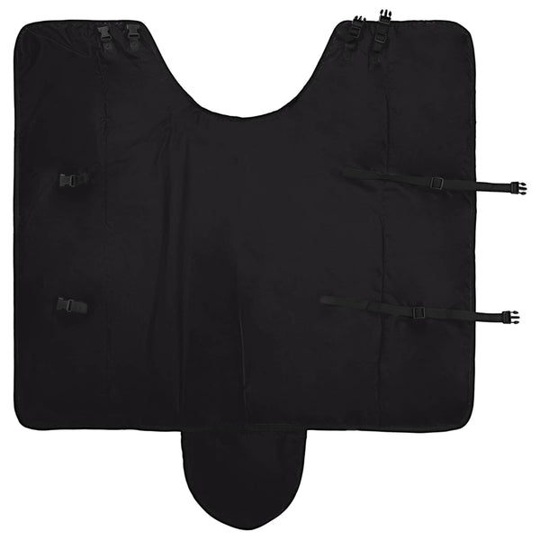 Hevospeitto Täysi musta 125 cm Polyesteri