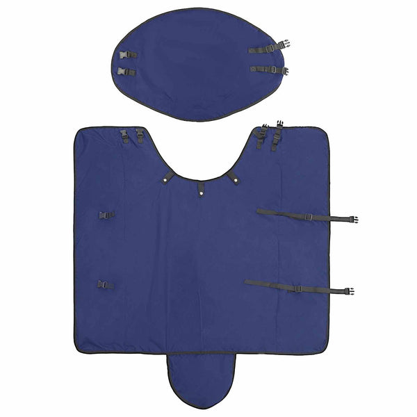 Hevospeitto Täysi laivastonsininen 75 cm Polyesteri