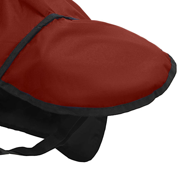 Hevospeitto Bordeaux ja musta 85 cm Polyesteri