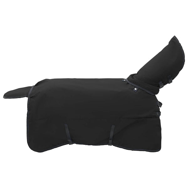 Hevospeitto Täysi musta 125 cm Polyesteri