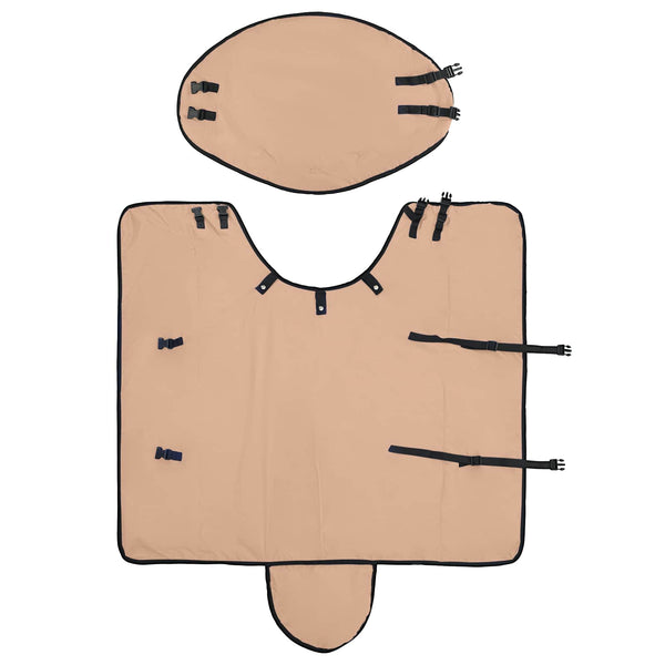 Hevospeitto Cappuccino 85 cm Polyesteri